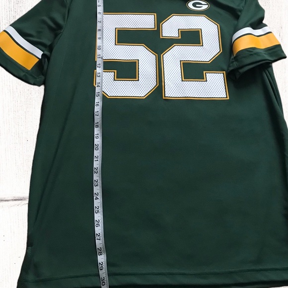 NFL TEAM APPAREL Green Bay Packers #52 Matthews Jersey - Picture 4 of 7